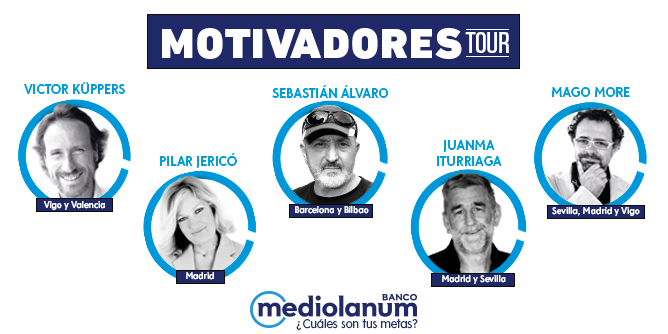 Vuelve la gira Motivadores Tour de Banco Mediolanum