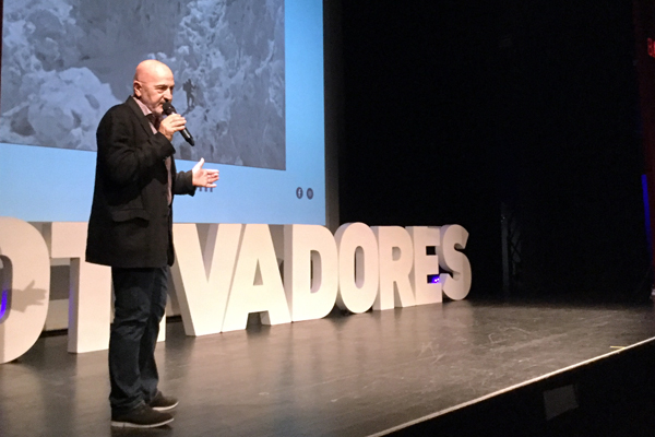 Sebastian Alvaro en el Motivadores Tour de Barcelona