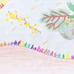 Con la ilusión e imaginación de Marta te deseamos ¡feliz Navidad!