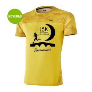 Camiseta oficial de la 15k Nocturna de Ourense