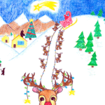 Ya tenemos a los 3 finalistas del concurso “Dibuja la Navidad”. ¡Vota tu favorito!