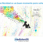 ¡Te presentamos el dibujo ganador del concurso “Dibuja tus sueños”, con el que te felicitamos la Navidad 2019!