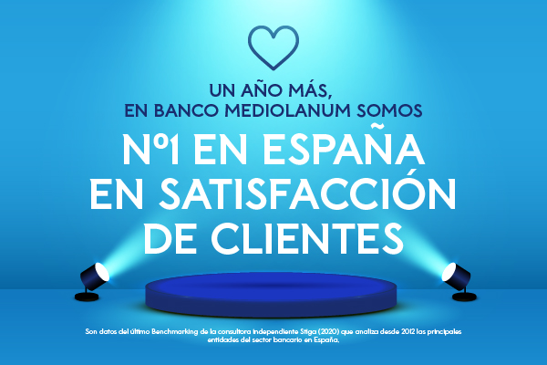 Banco Mediolanum líder satisfacción de clientes