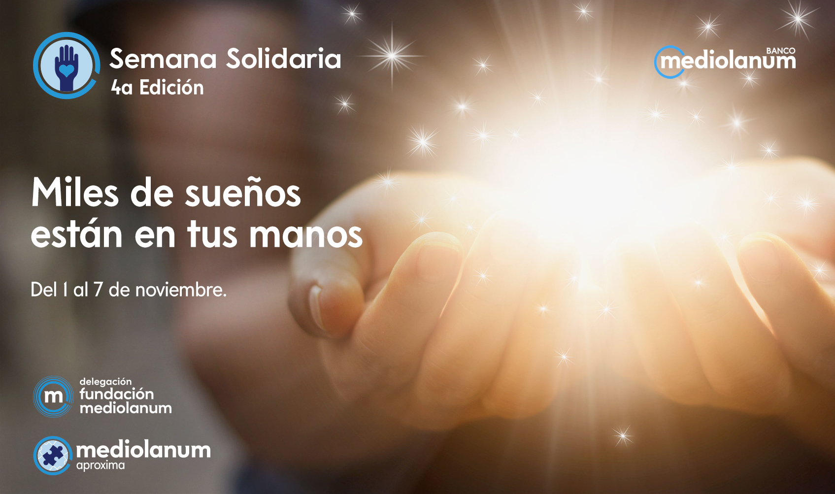  4.ª Semana Solidaria llena de eventos solidarios por Banco Mediolanum