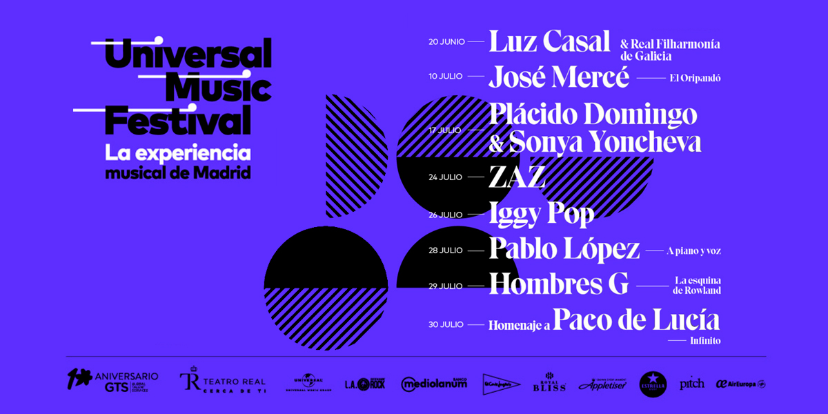 Universal Music Festival patrocinio de Banco Mediolanum